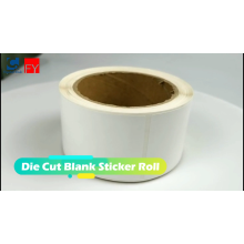 New products blank thermal roll sticker label